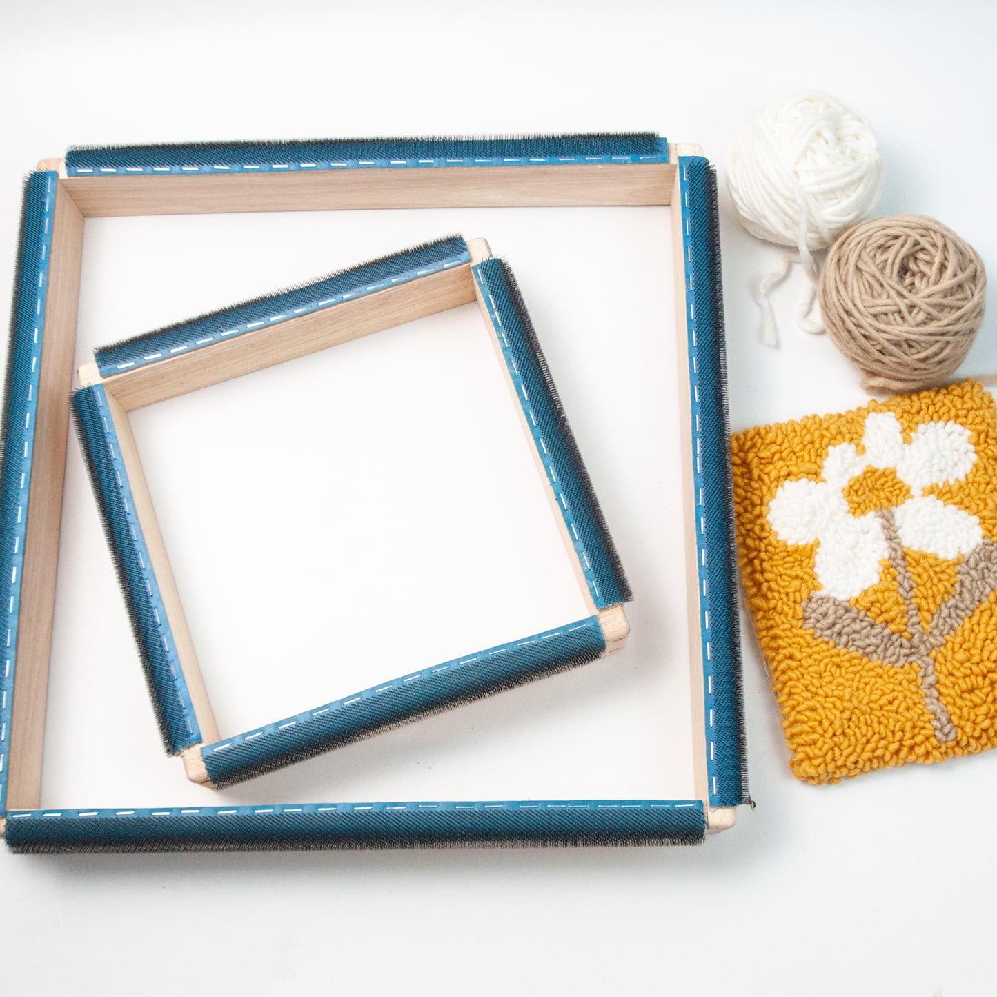 Square Gripper Frame for Punch Needle (25×25 cm & 40×40 cm)